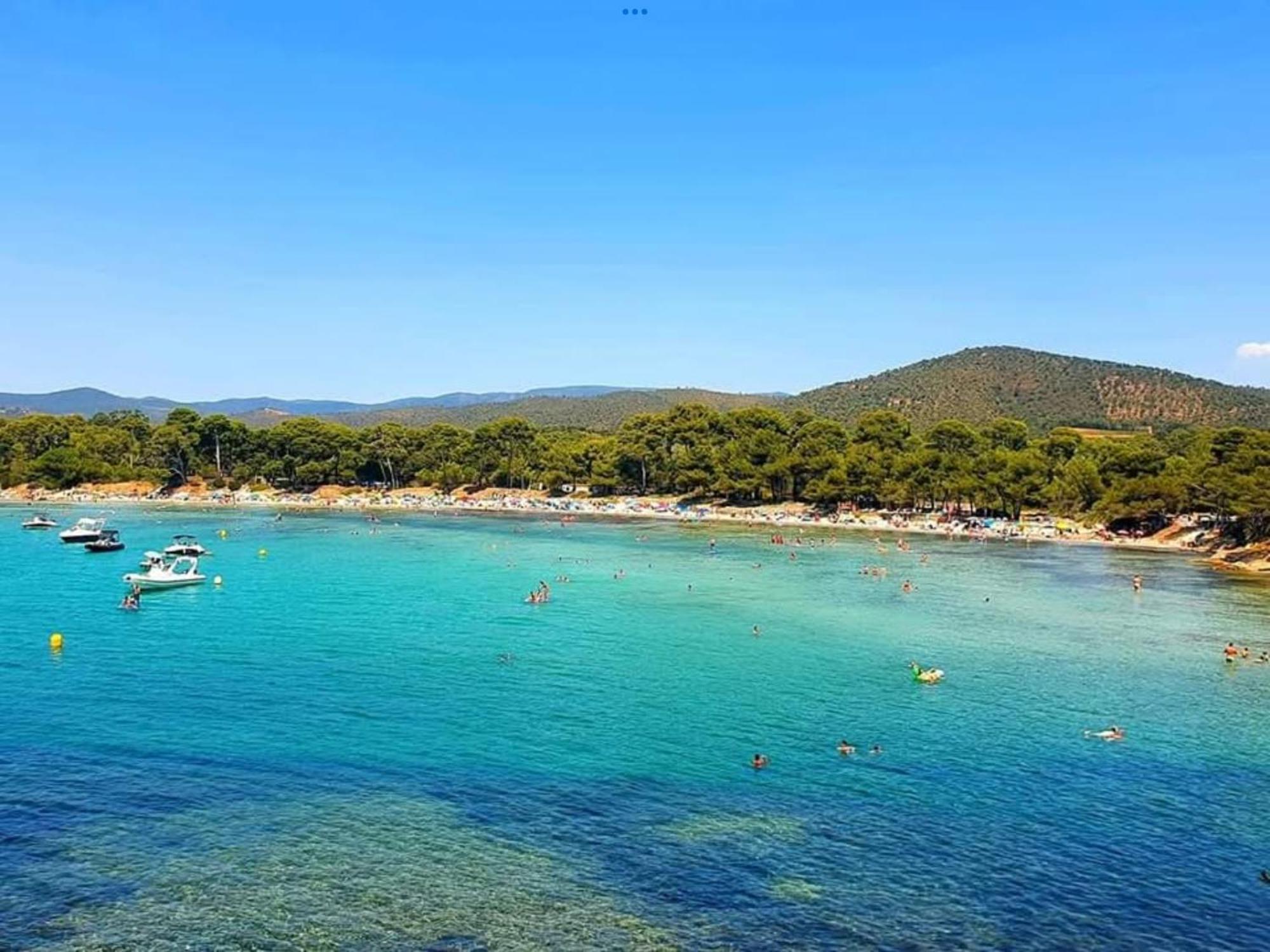 Appartement Pieds Dans L'Eau Vue Mer Bormes Les Mimosas 외부 사진